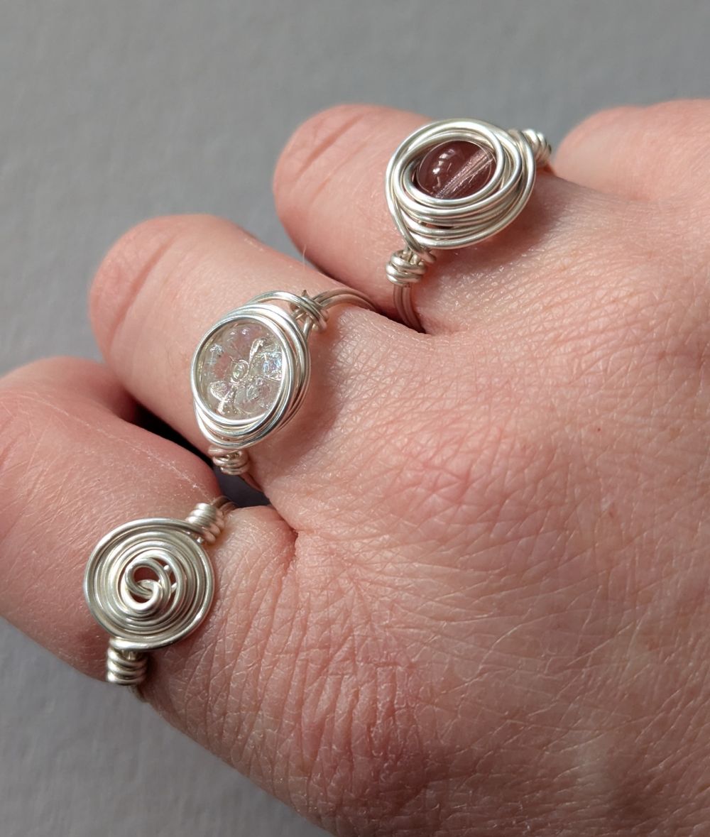 Wire Wrapped Rings Workshop