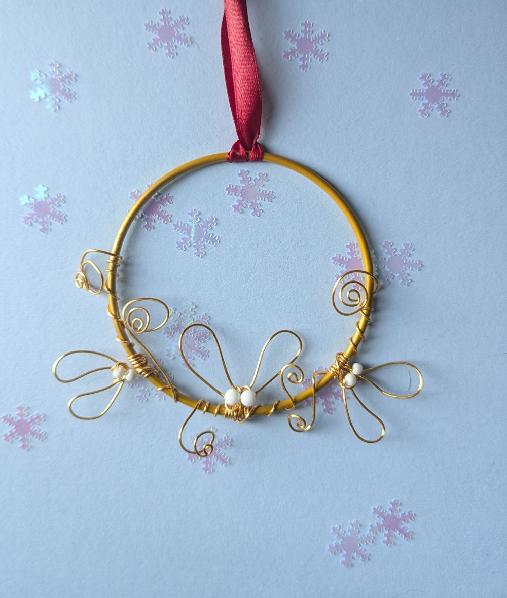 Festive Foliage Mini Wire Wreath Workshop