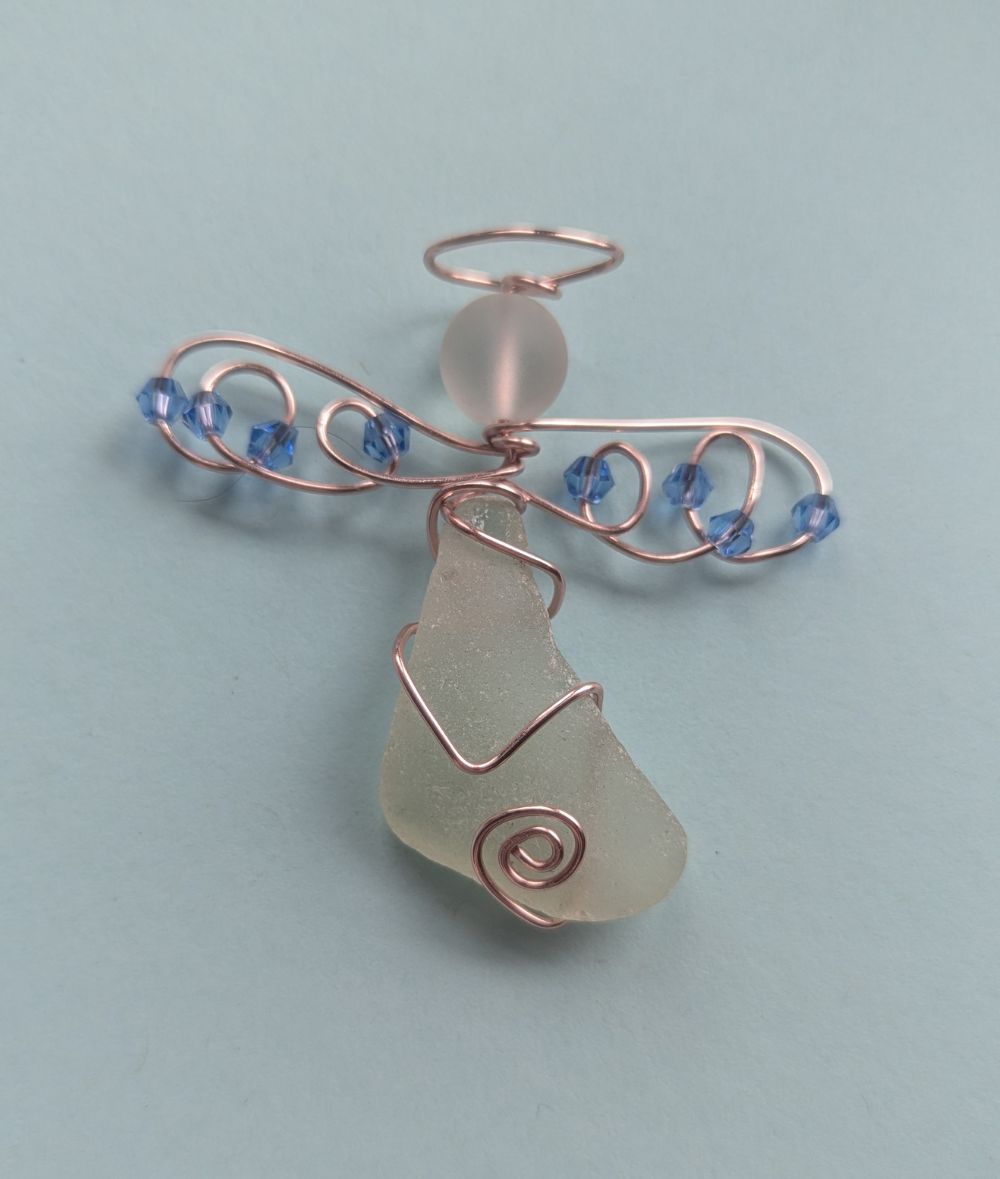 Christmas Seaglass Angel Decoration Workshop