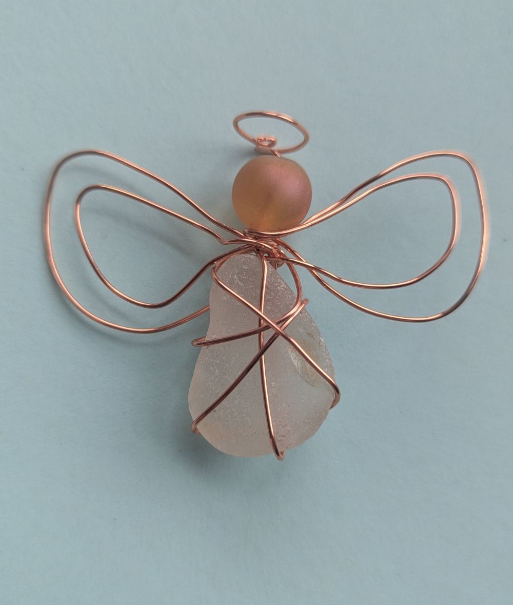 Christmas Seaglass Angel Decoration Workshop