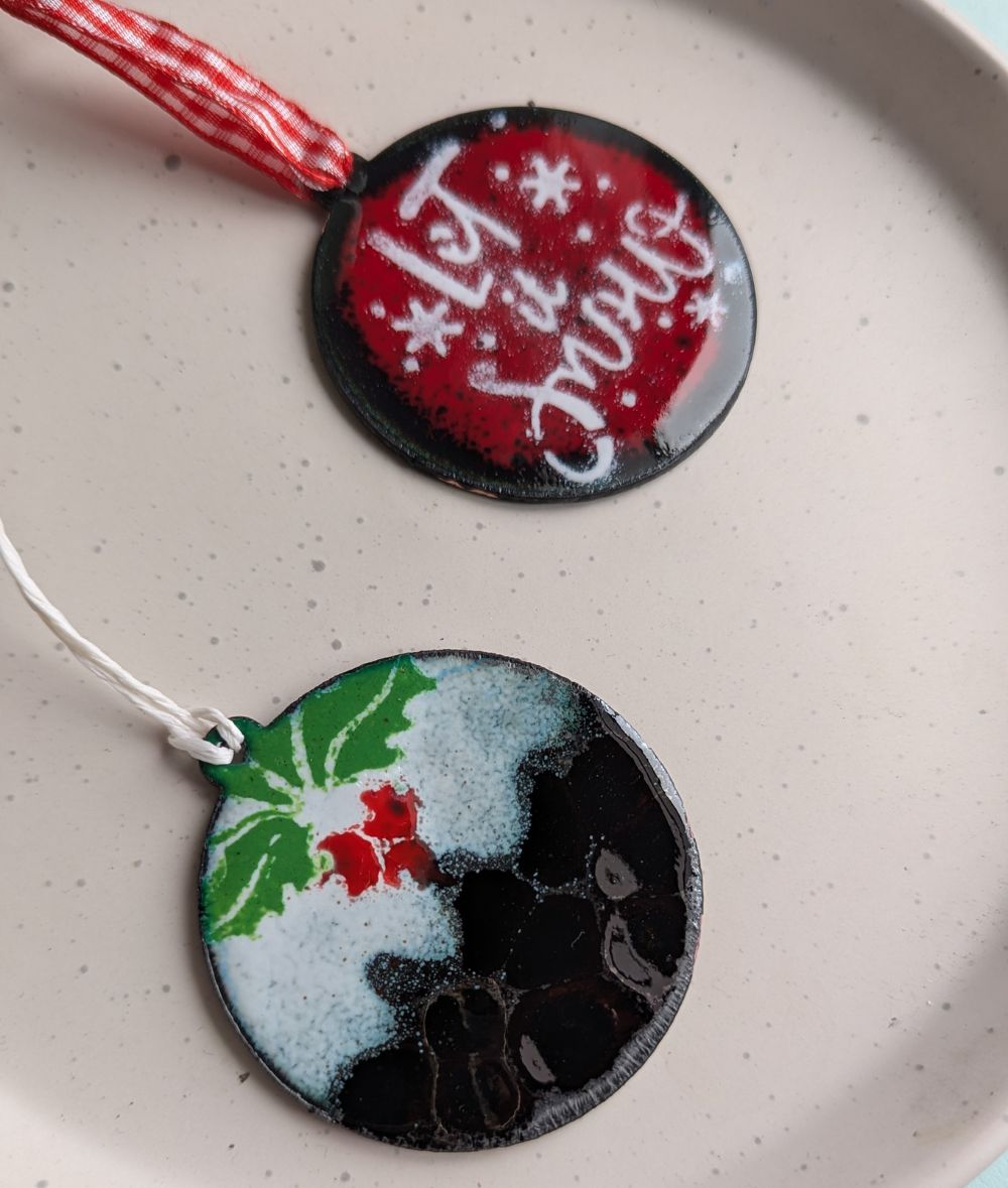 Enamelled Christmas Decoration Workshop
