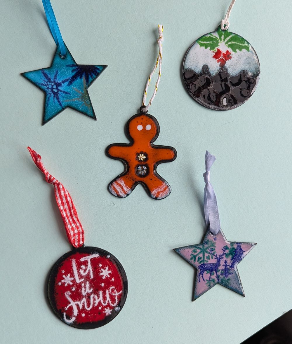 Enamelled Christmas Decoration Workshop