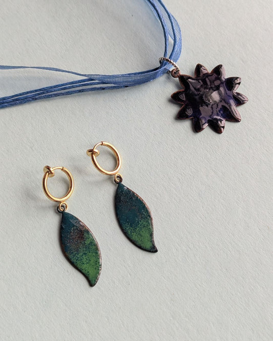 Enamelled Pendant/Earrings Workshop