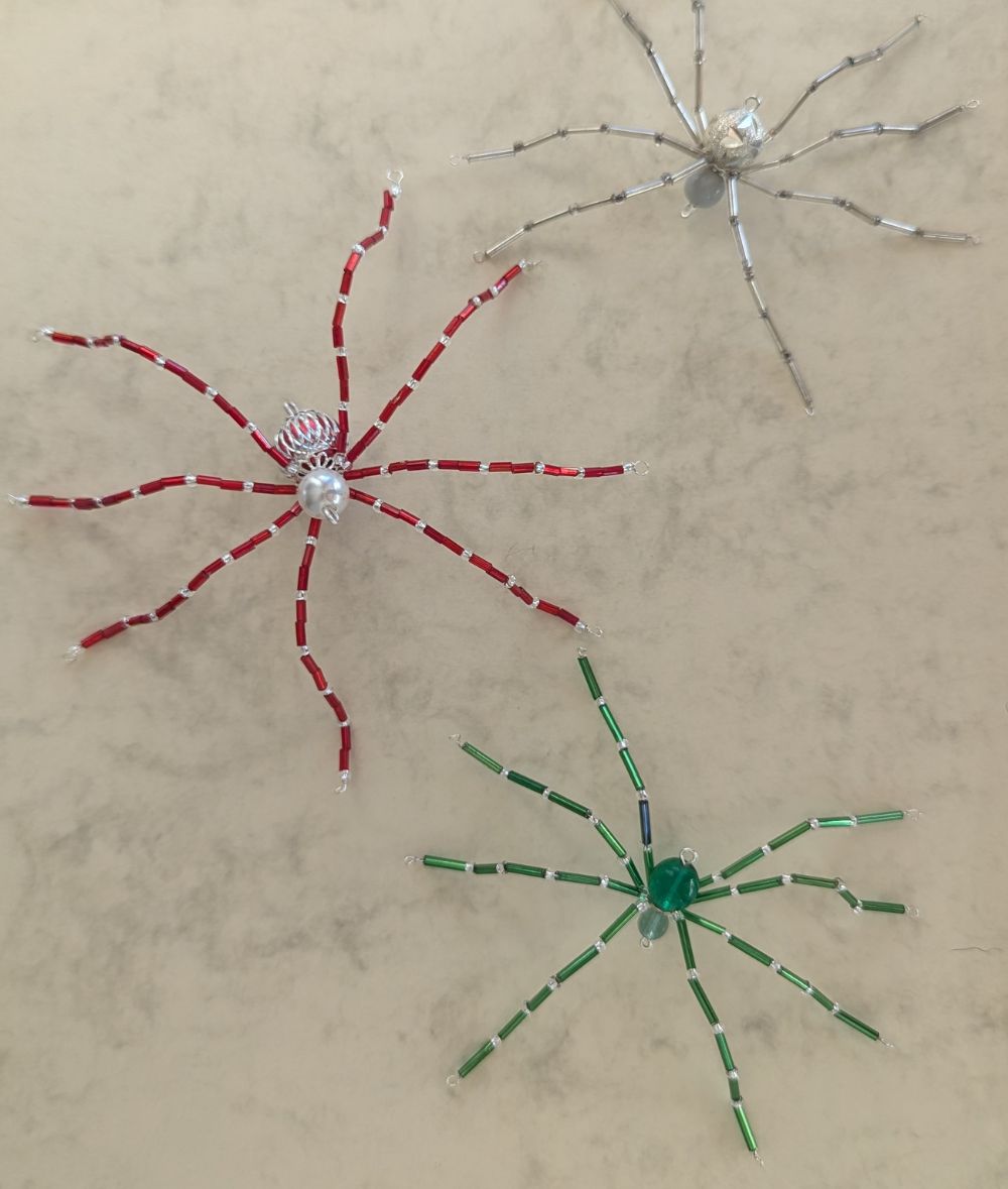 Beaded Spider Craft Kit; Made to Order