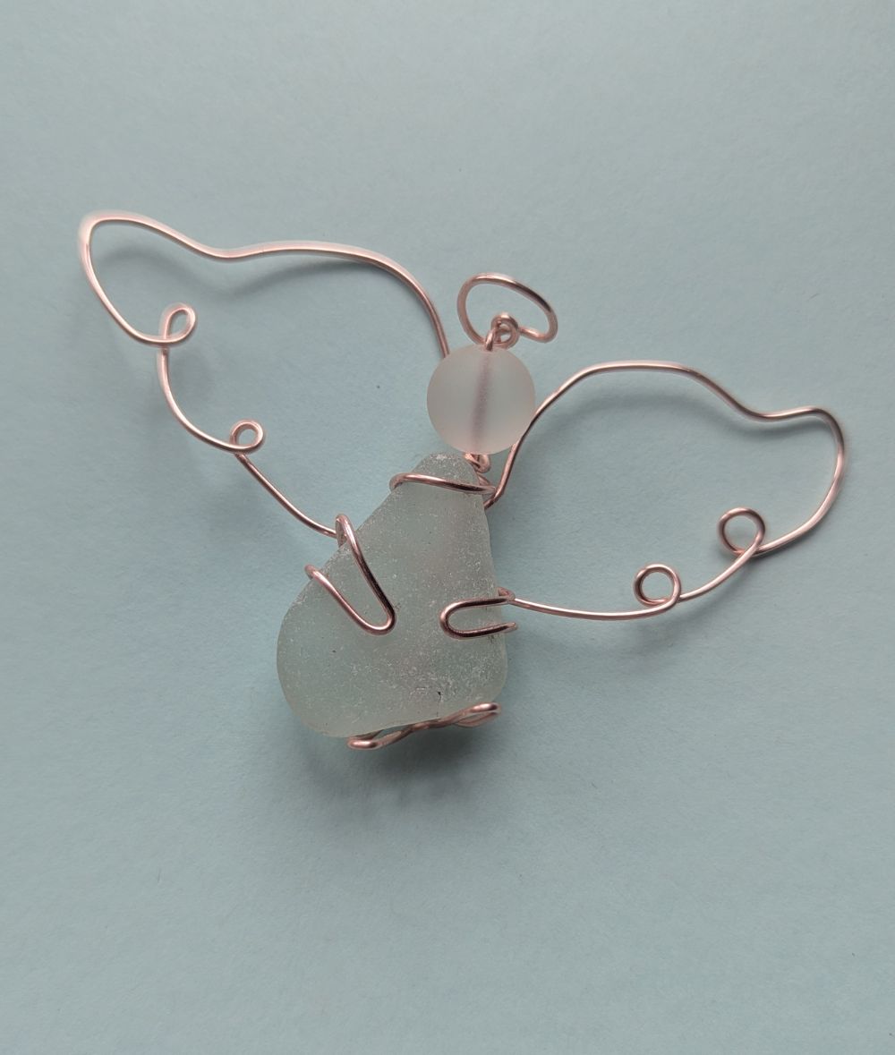 Christmas Seaglass Angel Decoration Workshop