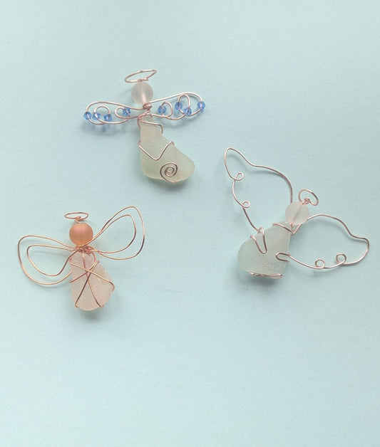 Christmas Seaglass Angel Decoration Workshop