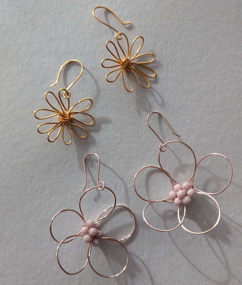 Wire Wrapped Floral Jewellery Workshop